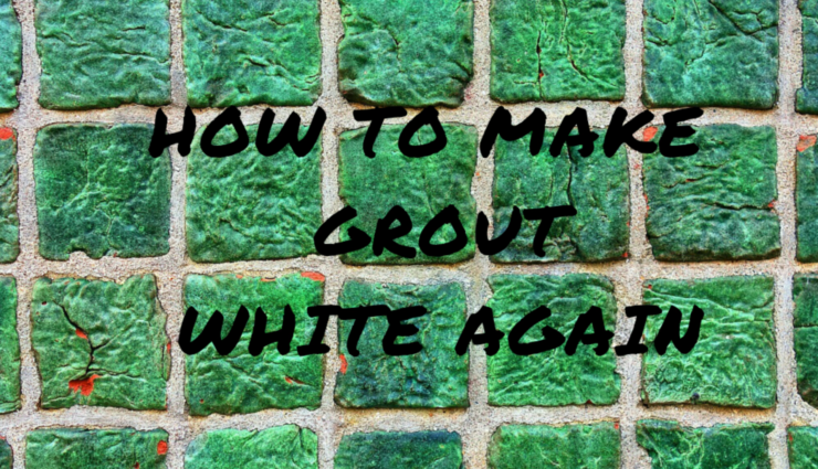 how to make grout white again